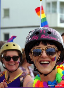 Lily Malicious roller derby - at Pride